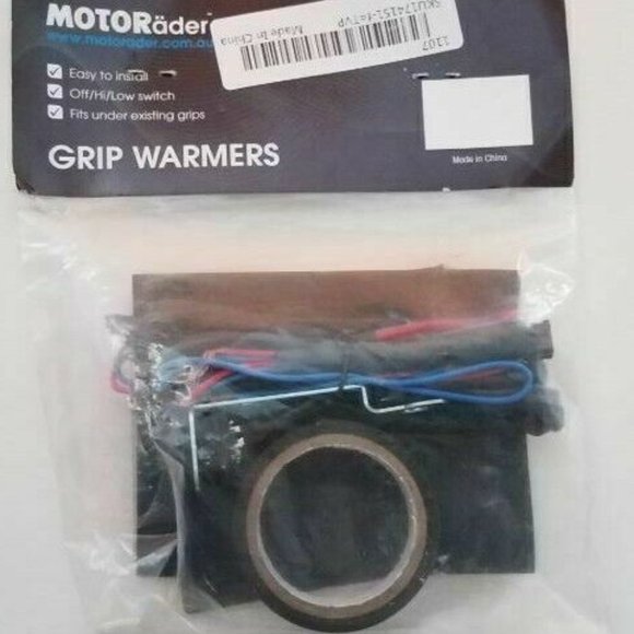 12V Universal Motorcycle~ATV Heated Handlebar Grips W/ 3 Position Switch - Picture 3 of 6